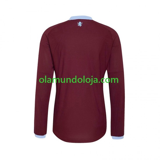 Camisola Aston Villa Homem Equipamento Primeiro 2026-2027 Manga Comprida